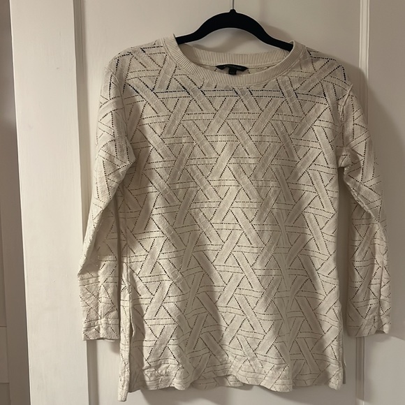 Banana Republic beige long sleeve shirt - Picture 2 of 4